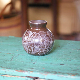 Small Huancito Ceramic Vases Ceramics Zinnia Folk Arts   