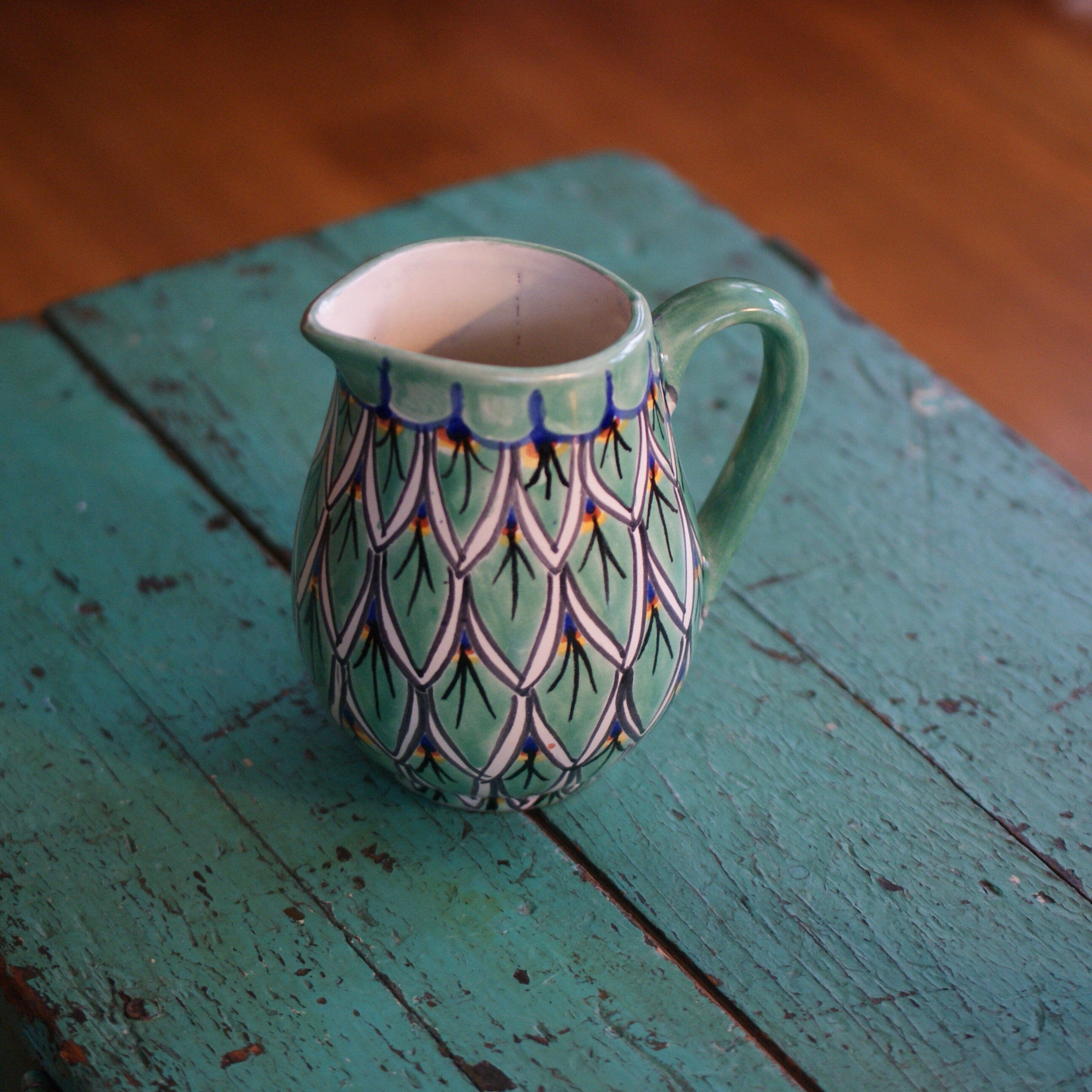 Small Talavera Pitchers, Ready to Ship Ceramics Zinnia Folk Arts   
