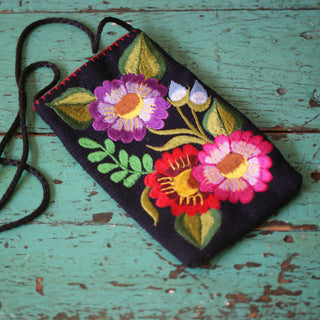 Small Zinacantan Phone Bag Bags & Boxes Zinnia Folk Arts   