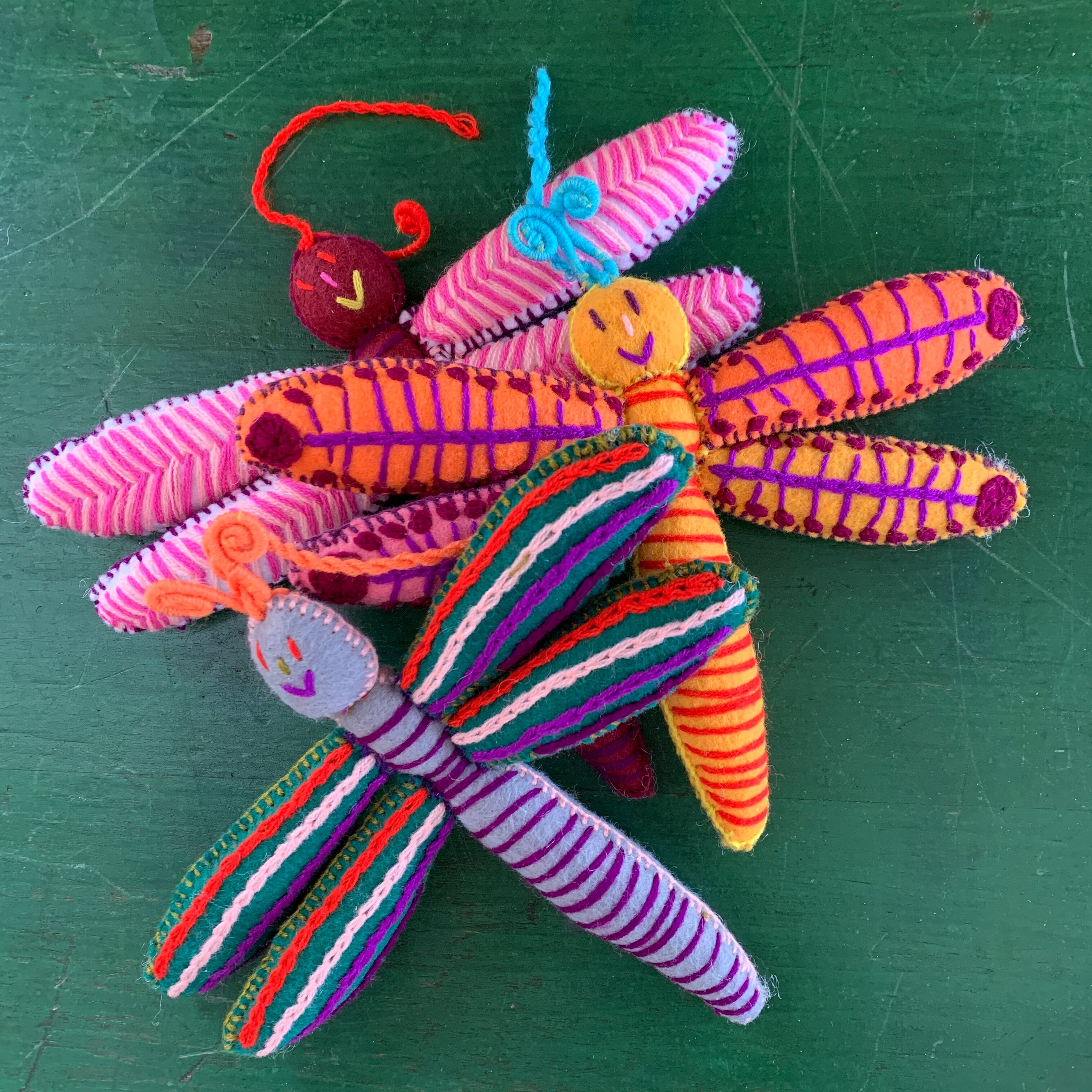 Soft Flannel Butterflies Home Decor Zinnia Folk Arts   