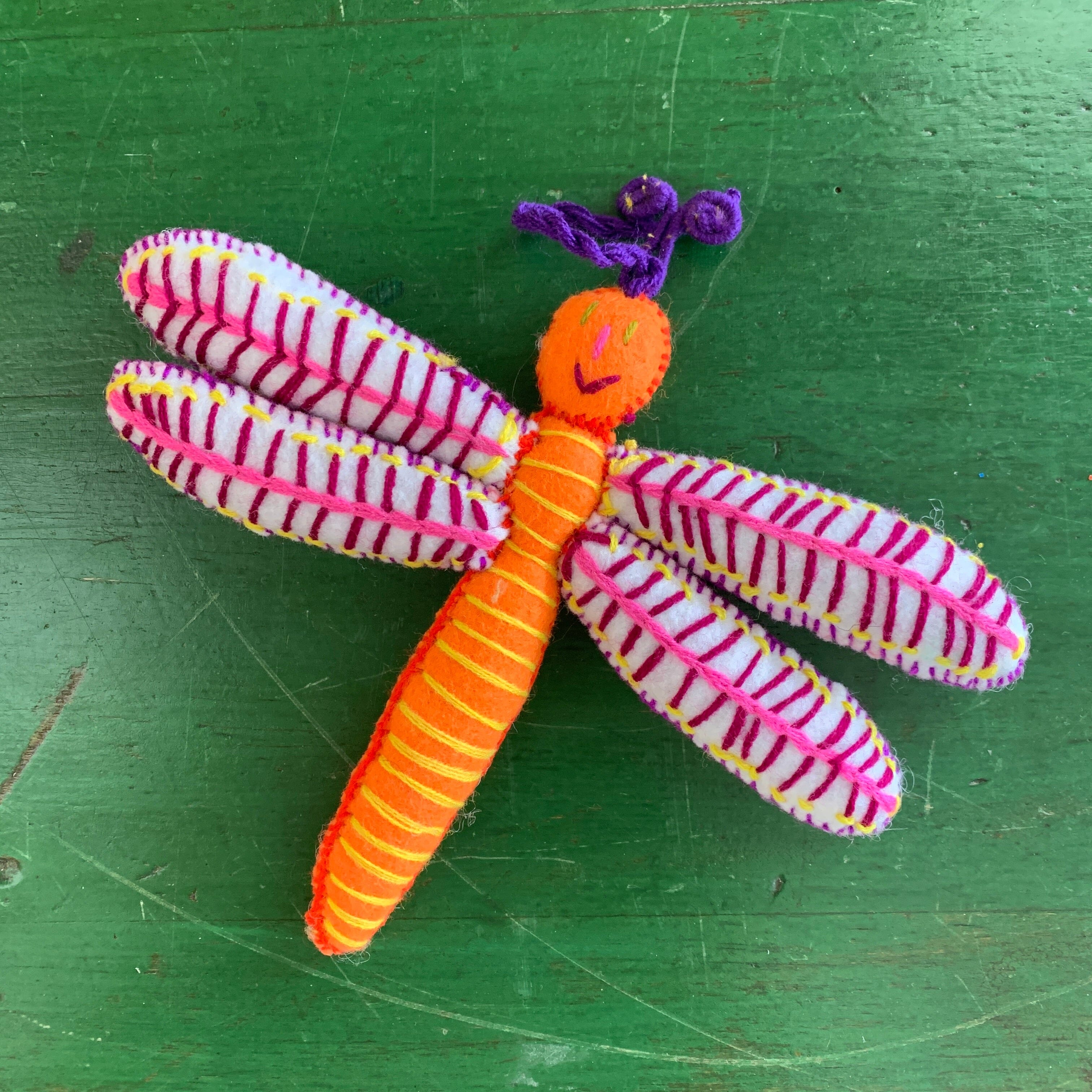 Soft Flannel Butterflies Home Decor Zinnia Folk Arts Mariposa 3  