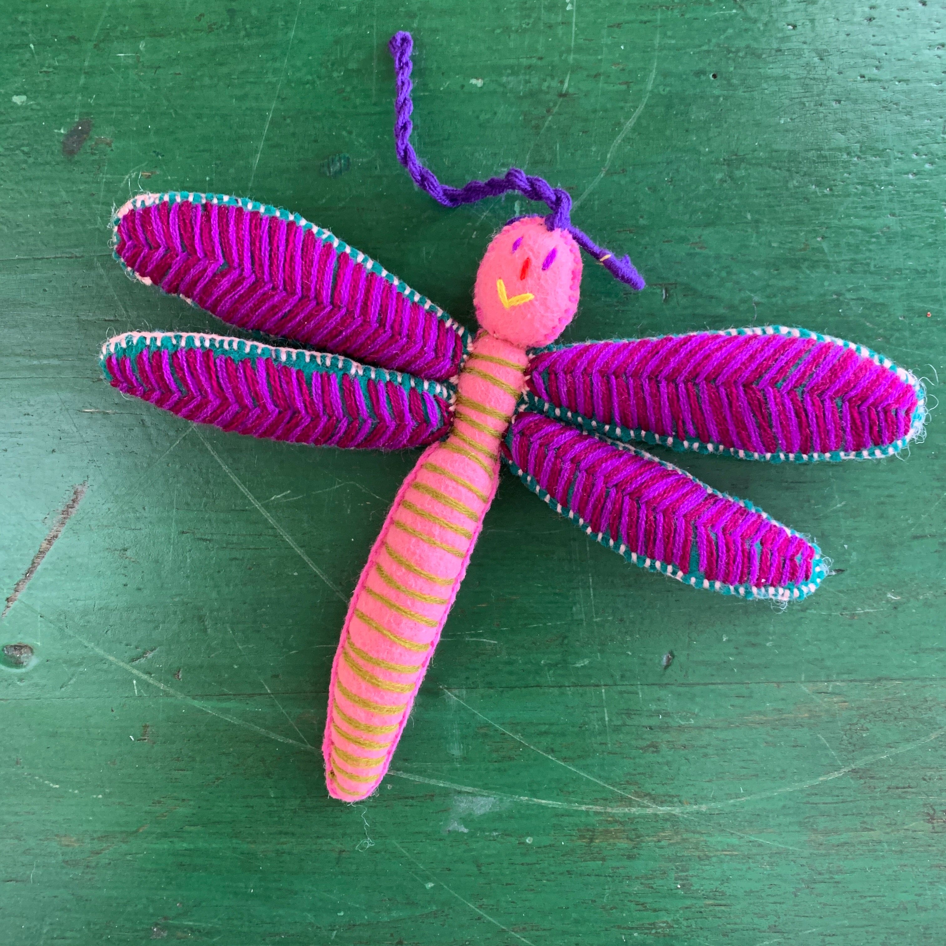 Soft Flannel Butterflies Home Decor Zinnia Folk Arts Mariposa 5  