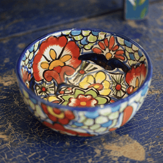 Special Order Cereal Bowl - Red Petunia Tableware Zinnia Folk Arts   