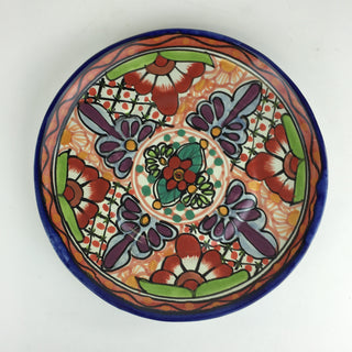Special Order Dinner Plate - Rojo Tableware Zinnia Folk Arts   