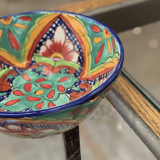 Special Order Pozole Bowl - Verde Tableware Zinnia Folk Arts   