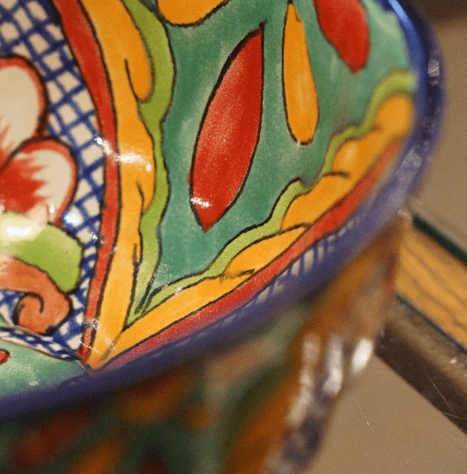 Special Order Salad Bowl (Large) - Verde Servingware Zinnia Folk Arts   