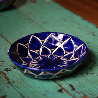 Special Order Soup Bowl - Blue Zinnia Tableware Zinnia Folk Arts   