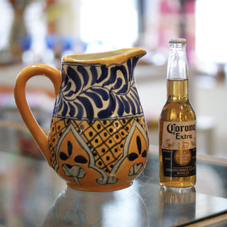 Talavera Water Pitchers, Various Designs Ceramics Zinnia Folk Arts   