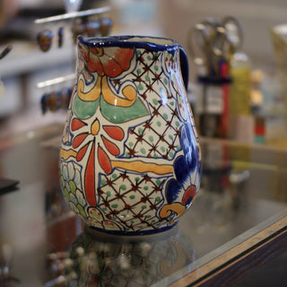 Talavera Water Pitchers, Various Designs Ceramics Zinnia Folk Arts   