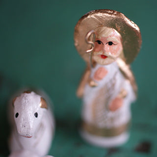 Tonalá 14 Piece Clay Nativity Set, 2 Sizes Christmas Zinnia Folk Arts   