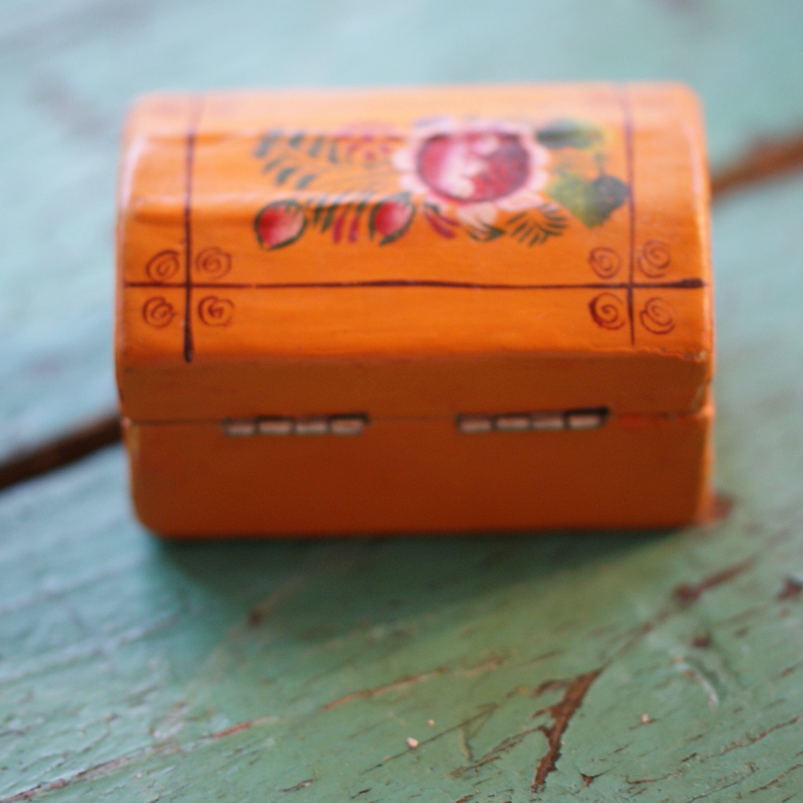 Vintage Lacquer Boxes  Zinnia Folk Arts   