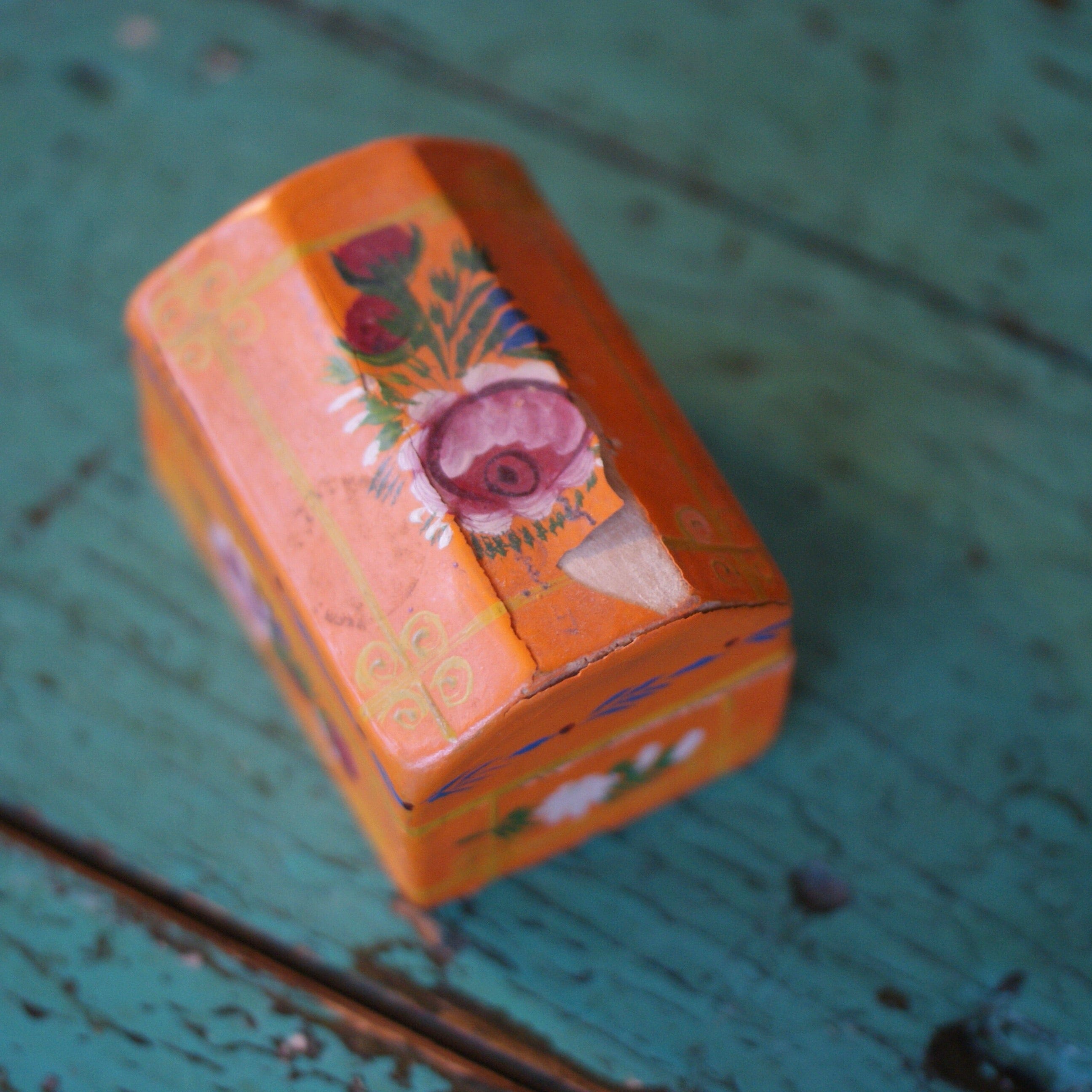 Vintage Lacquer Boxes  Zinnia Folk Arts   