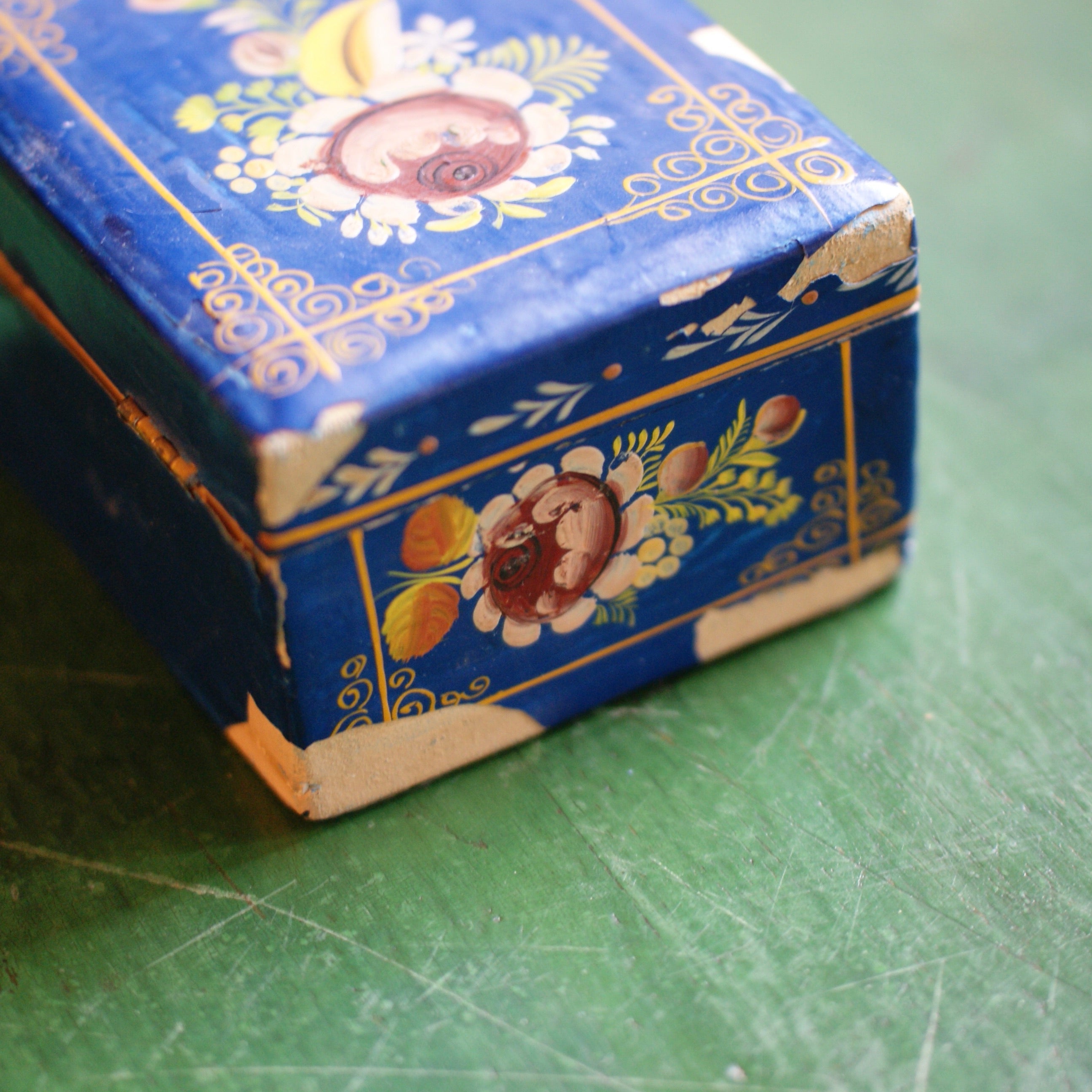 Vintage Lacquer Boxes  Zinnia Folk Arts   