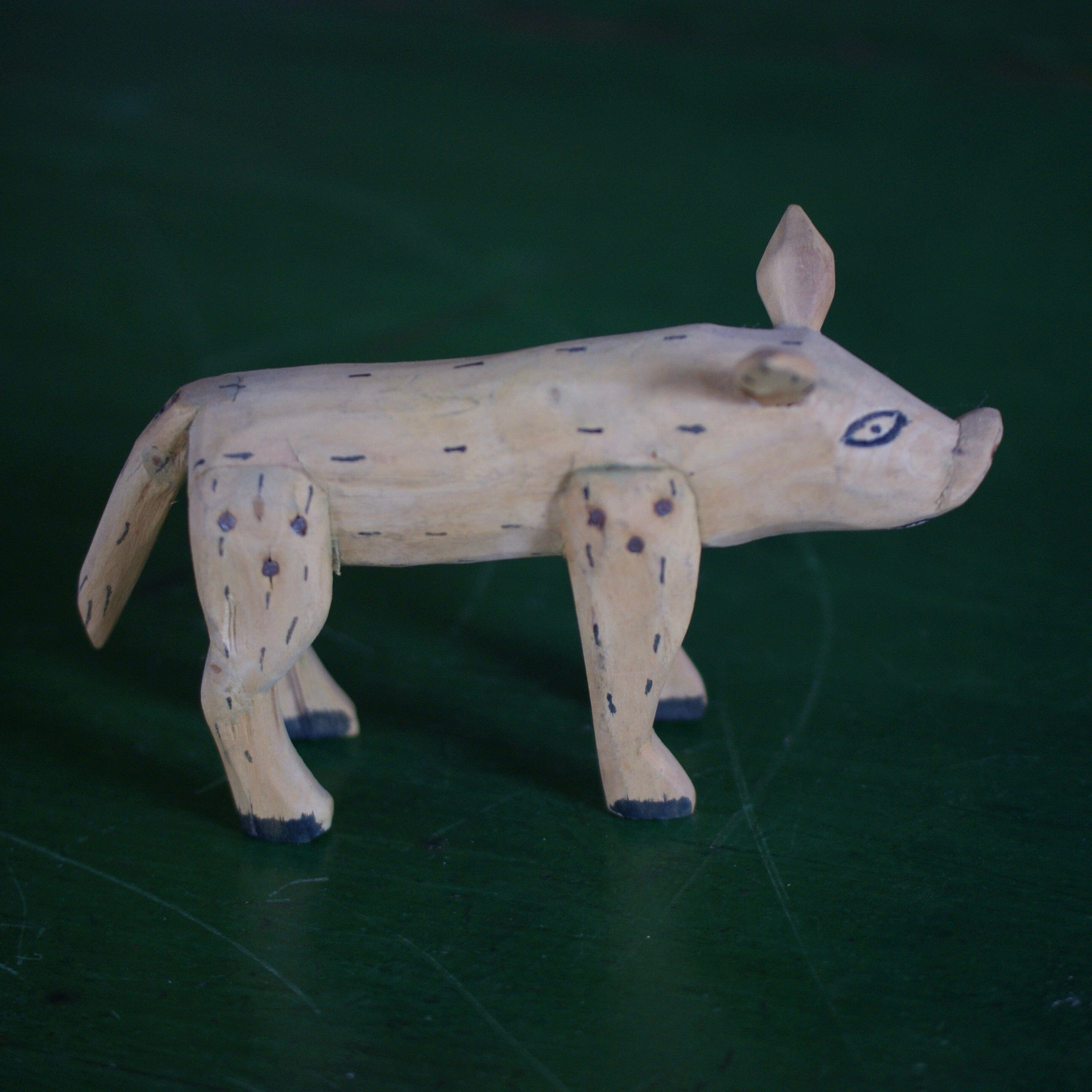 Vintage Oaxaca Animal Wood Carvings, Medium  Zinnia Folk Arts   