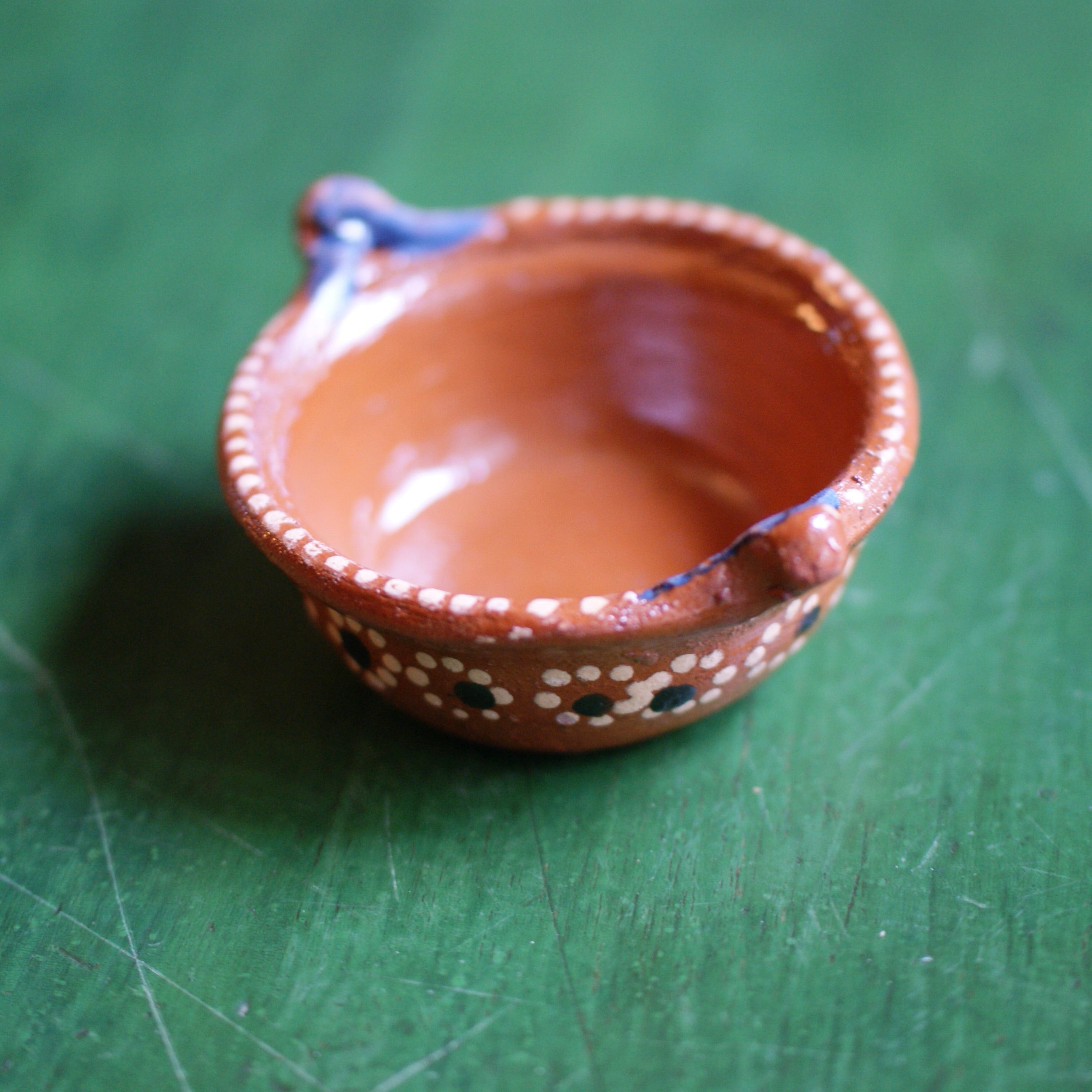Vintage Tlaquepaque Bowl  Zinnia Folk Arts   