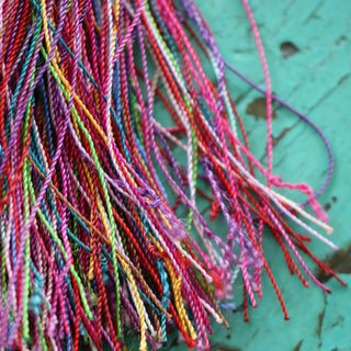 Zinacantán Purple Tassels textiles Zinnia Folk Arts   